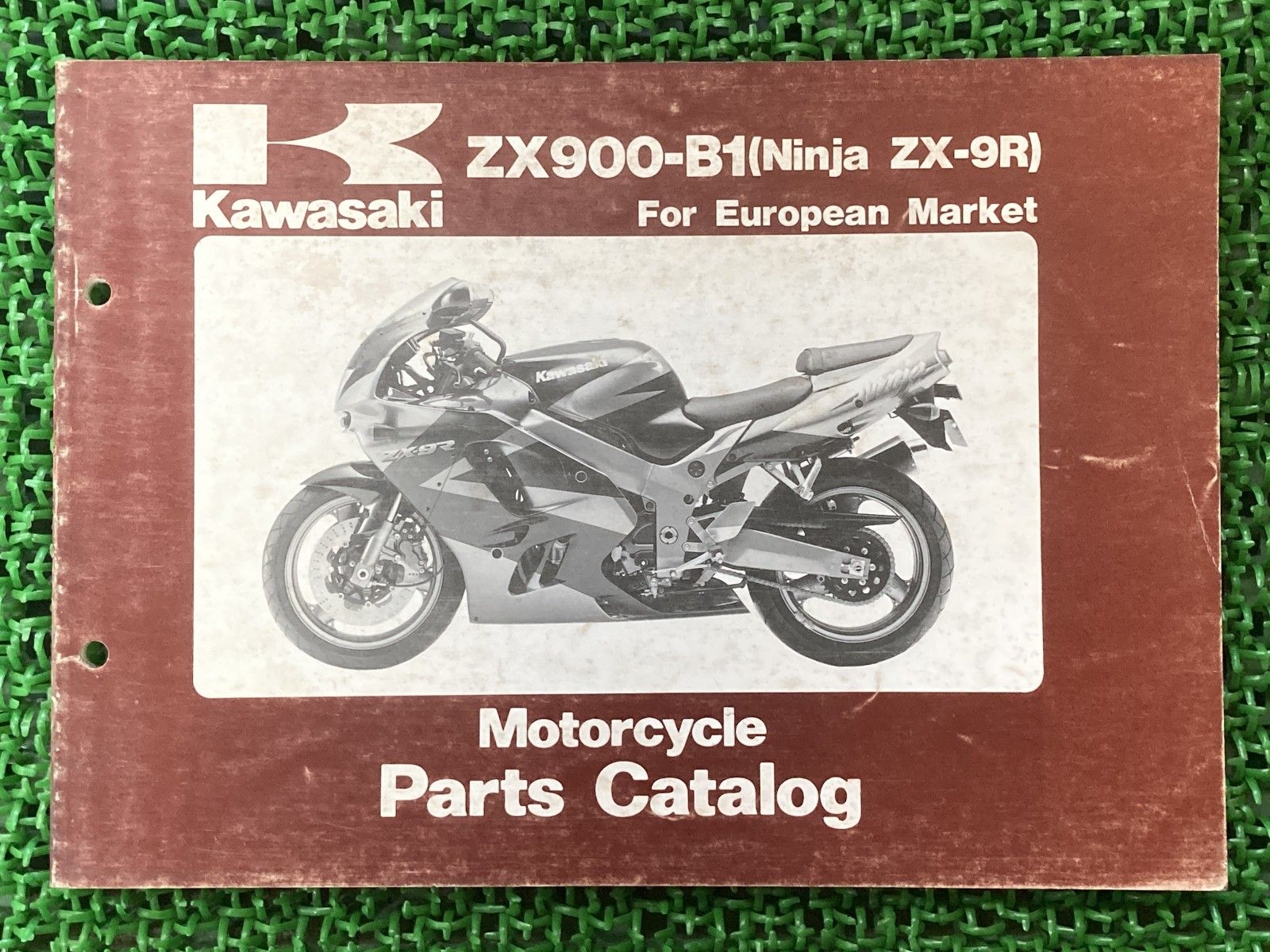 ZX-9R パーツリスト 英語版 カワサキ 正規 中古 バイク 整備書