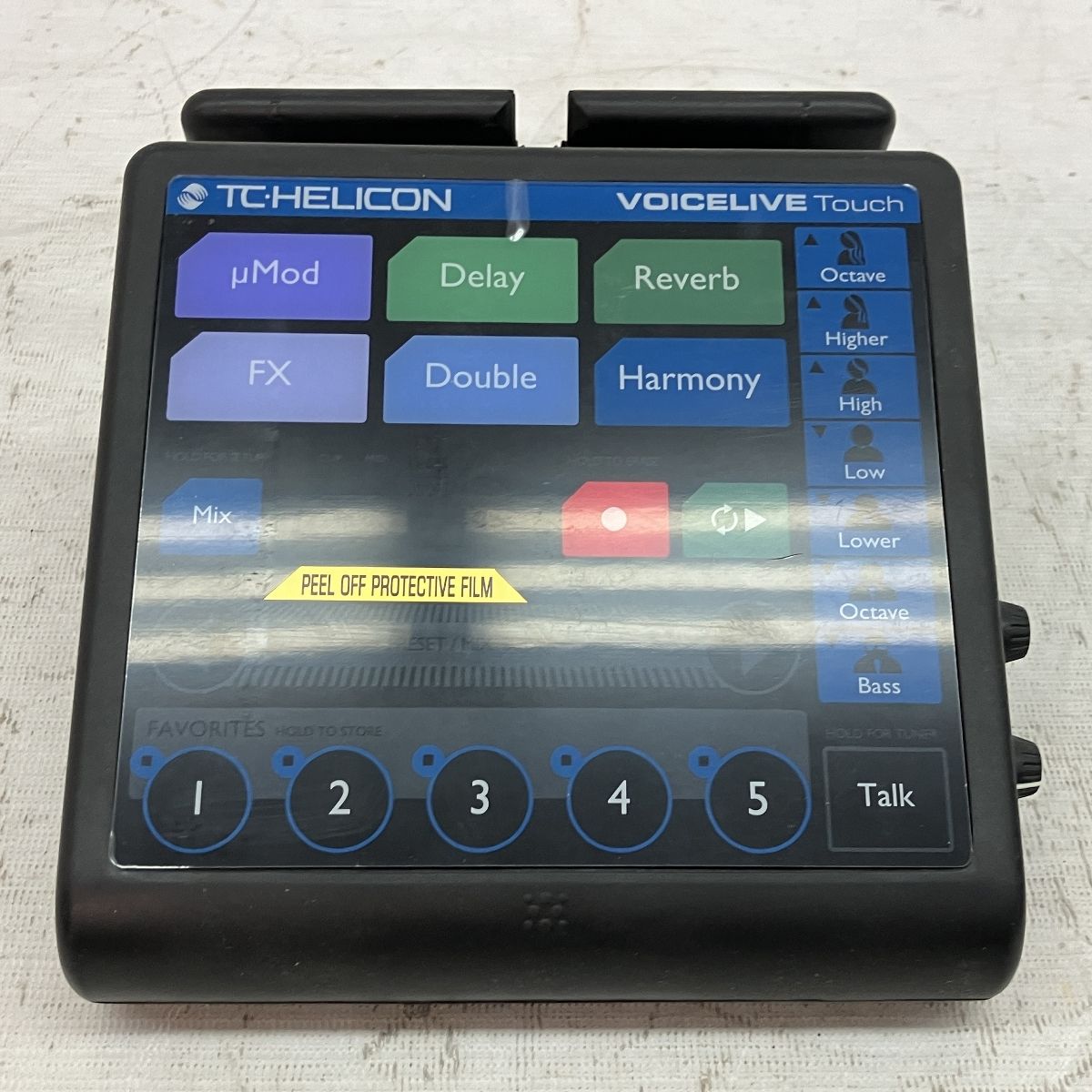TC.HELICON VOICELIVE Touch ボーカル エフェクター SWITCH-3 2点
