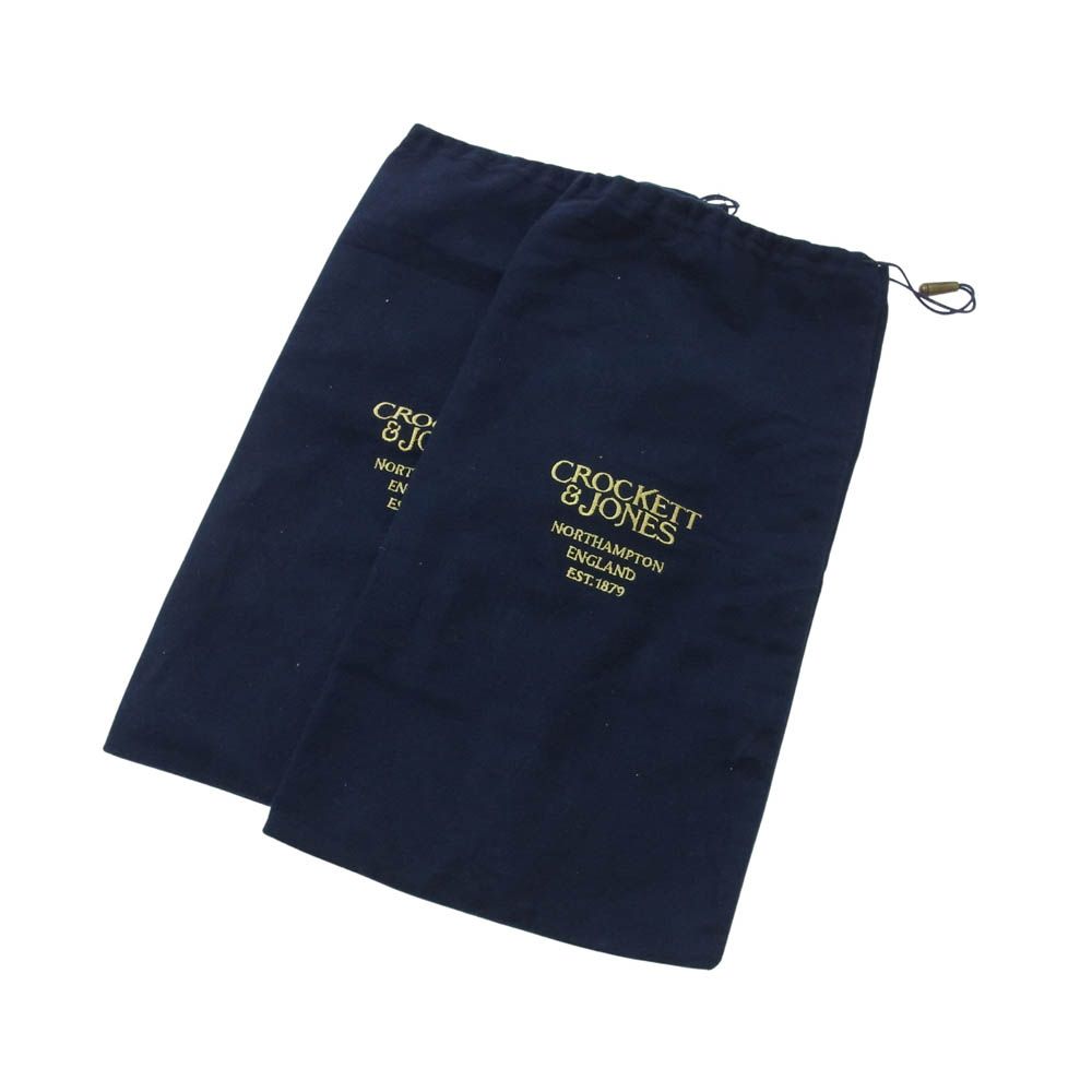  -JONES クロケットアンドジョーンズ Downing ウィングチップ レザー シューズ ブラック系 9.5 E その他 靴