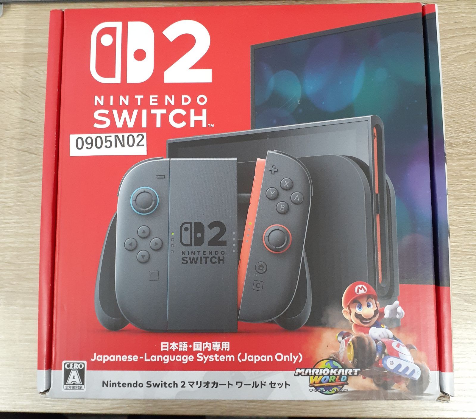 0905Ｎ02 ♥ Nintendo Switch 2 マリオカートワールドセット