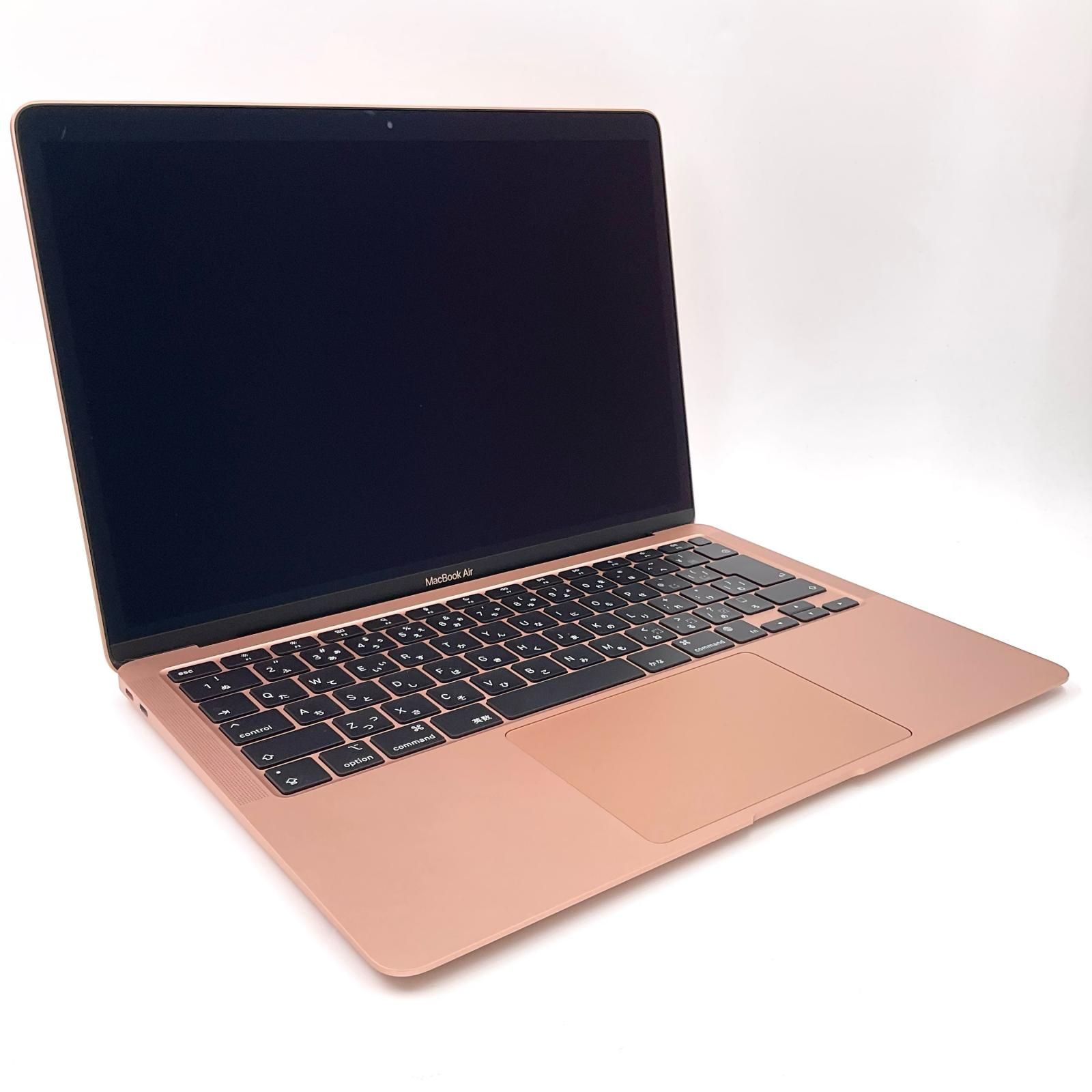 Apple MacBook Air 13インチ 2020 M1 8GB SSD 256GB ゴールド 85% 動作 済 全額返金保証 最速発送