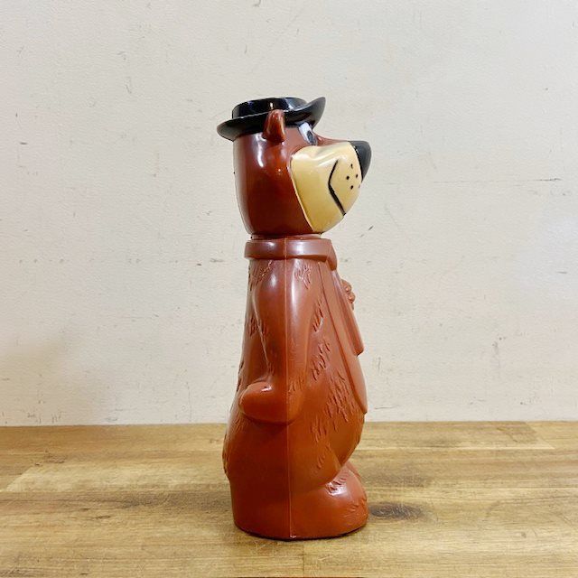 70s ハンナバーベラ　ヨギベア　カゴ　バスケット　籠　希少品　アメトイ アメリカ ヴィンテージ ハンナバーベラ ヨギベア コインバンク