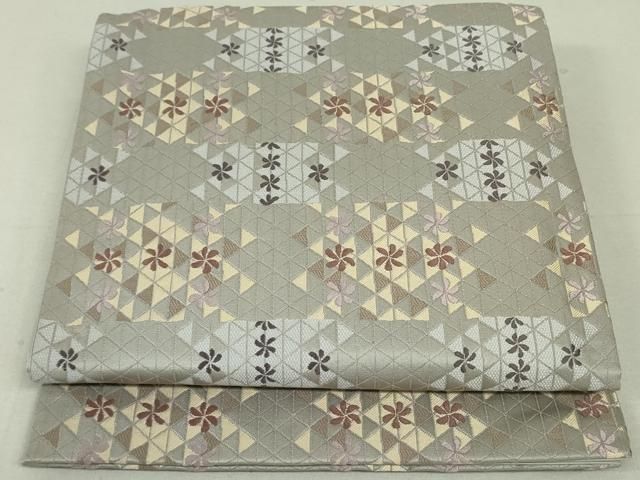 No.2051 アイボリー緑色】つまみ細工髪飾り成人式卒業式七五三結婚式前撮り