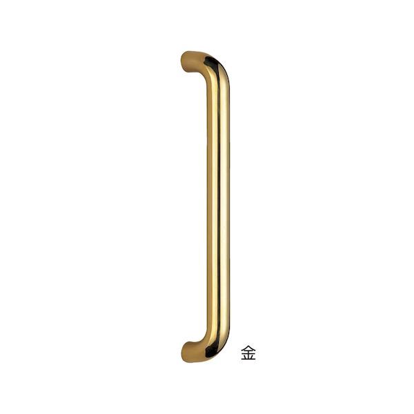 7営業日以内発送 シロクマ NO.66|800MM 金 丸棒取手 No．66 800mm 金 1組 2本 NO.66800MM金 沖縄離島販売不可