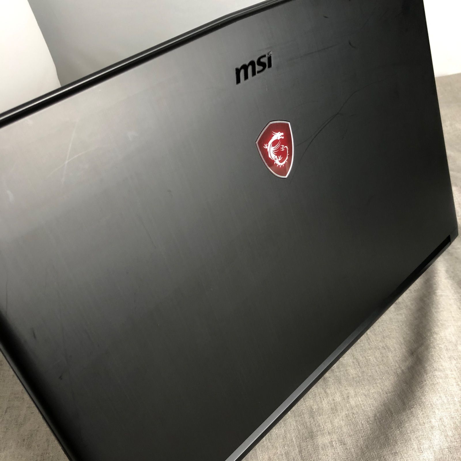 ゲーミングノートPC MSI エムエスアイ GV72 8RE-033JP【i7-8750H・GTX1060・16GB・SSD256GB+HDD1TB】/LT-240540（034590）  - メルカリ