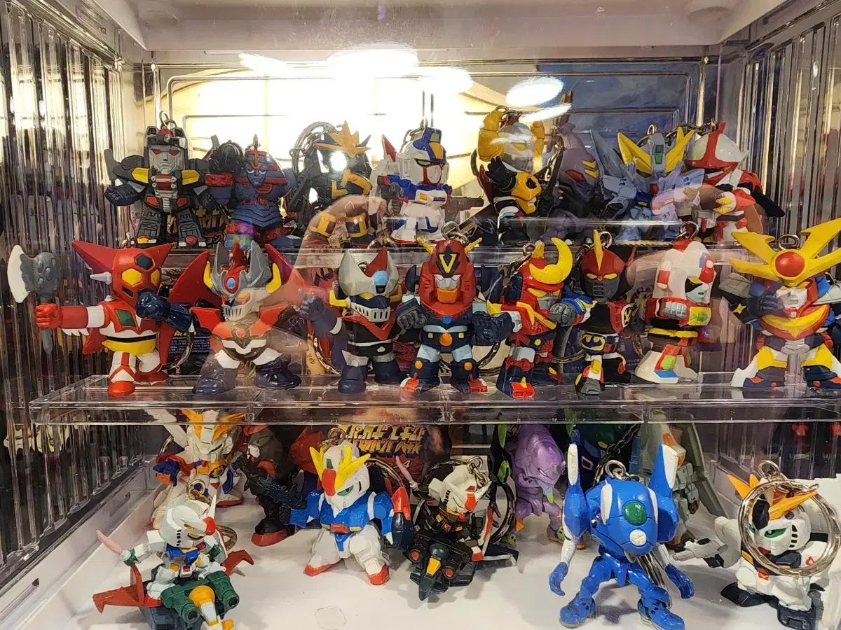 【雷市場（ポンジャン）商品韓国直送】 スーパーロボット大戦 フィギュア + キーホルダー コレクション 26 ふるい エヴァンゲリオン マジンガー サイバースター