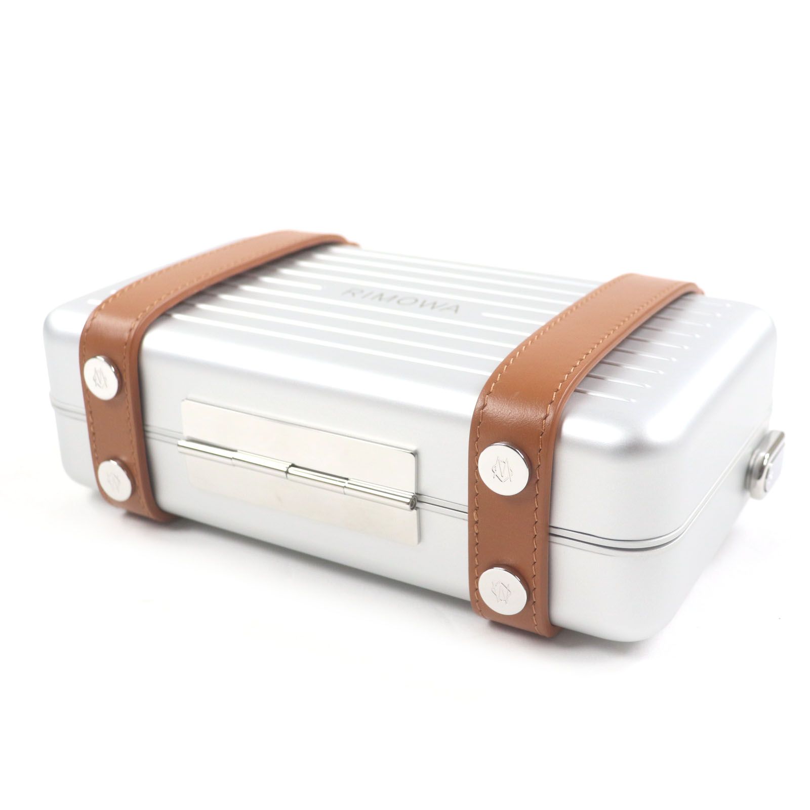未使用品▽RIMOWA リモワ 2DRCA295YWT-H31E アルミニウム レザー  