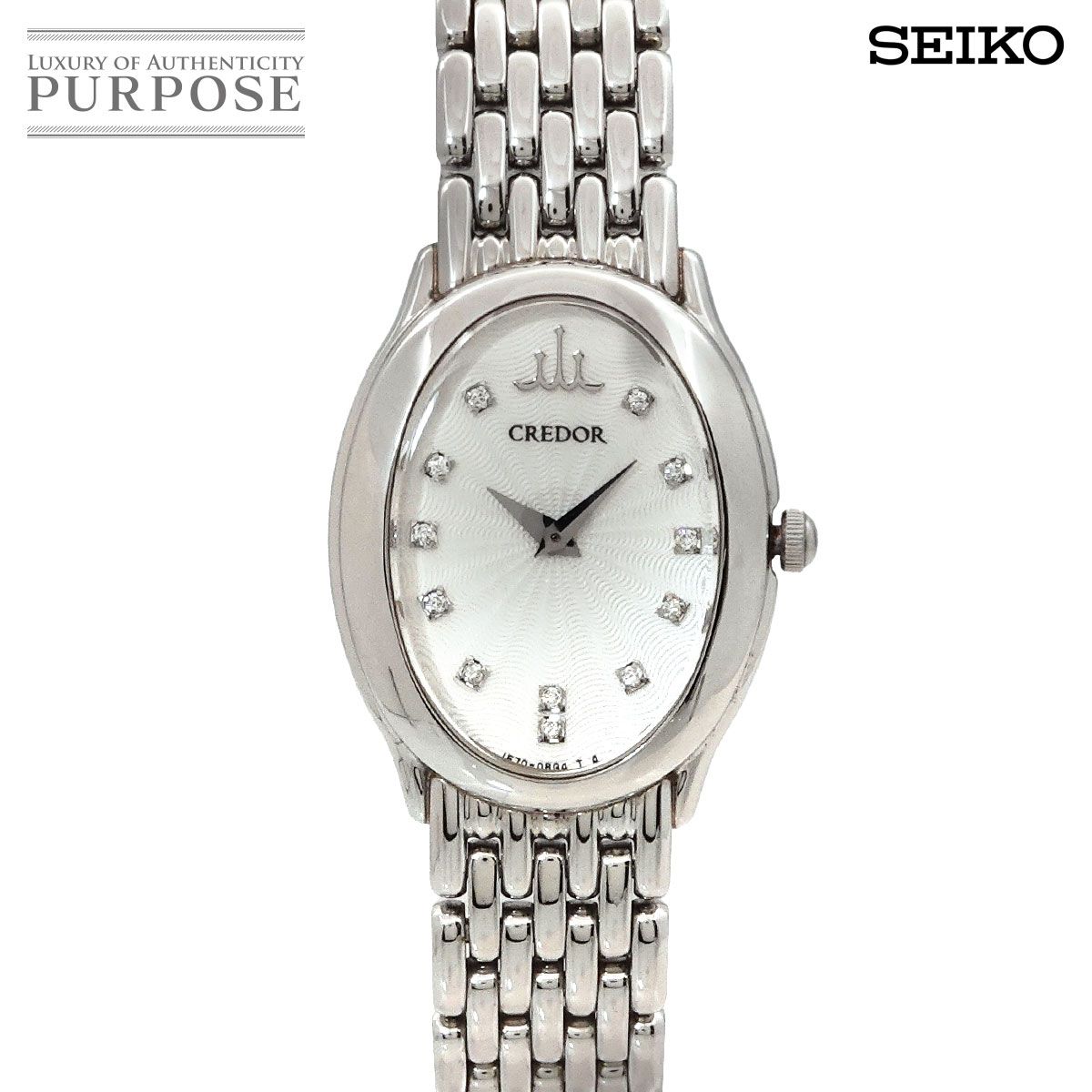 セイコー SEIKO クレドール シグノ GSTE931 1E70-0BD0 レディース 