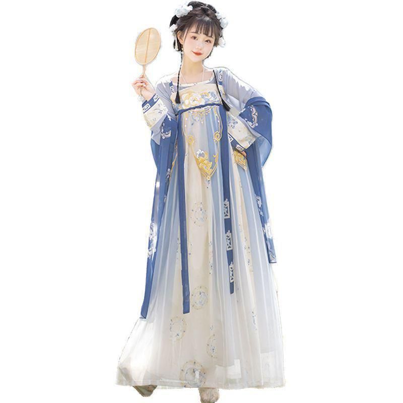 HF-35 豪華刺繍 漢服 かんふく 古風衣装 レトロ風 中華ロリータ