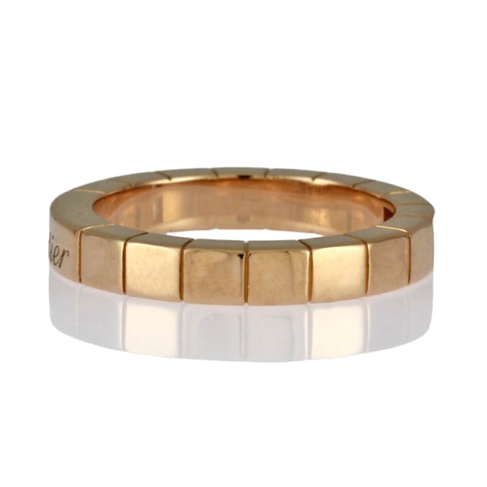 カルティエ ラニエール リング 指輪 8号 18金 K18ピンクゴールド  