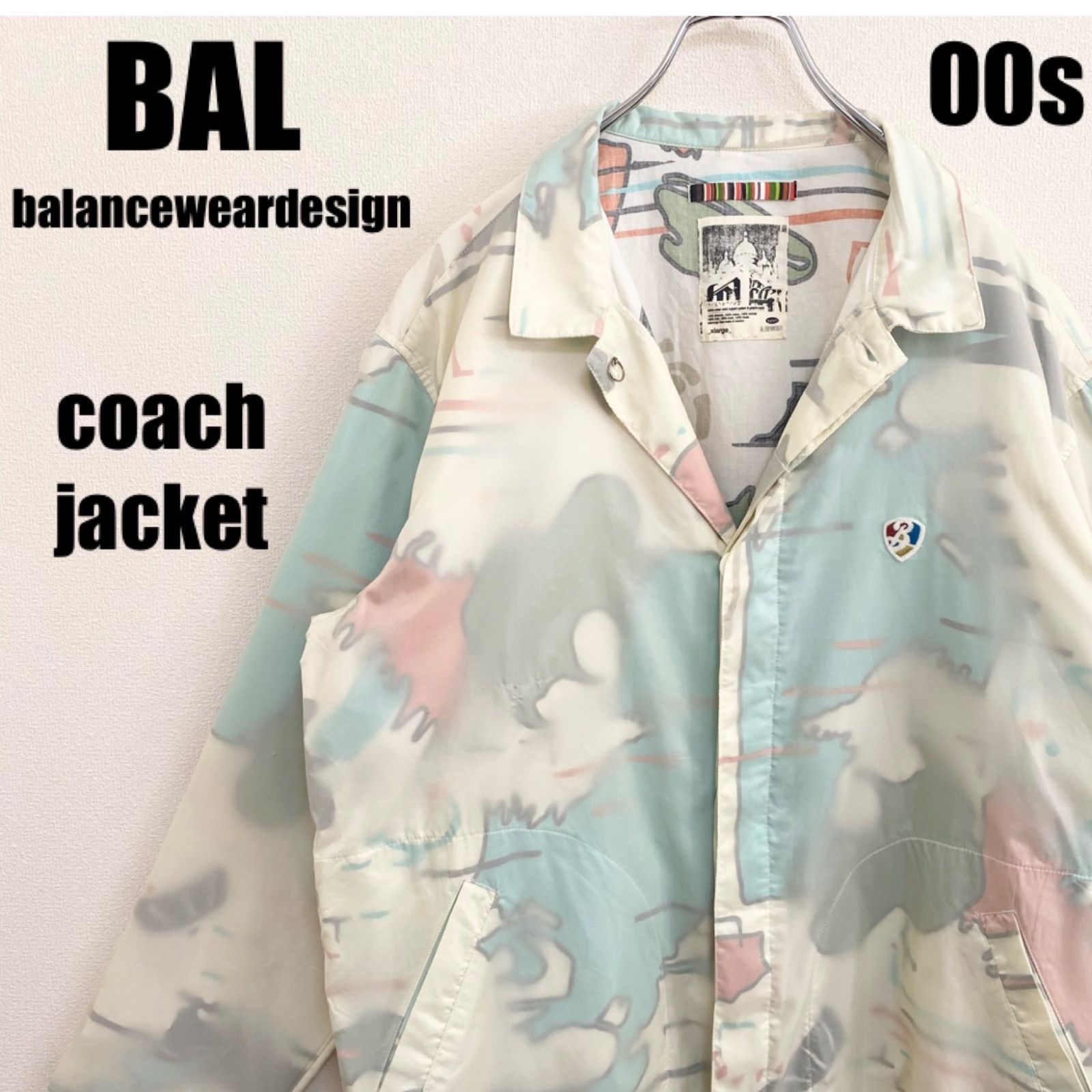 balanceweardesign bal 総柄ジャケット 2000年前半改名前 （00s