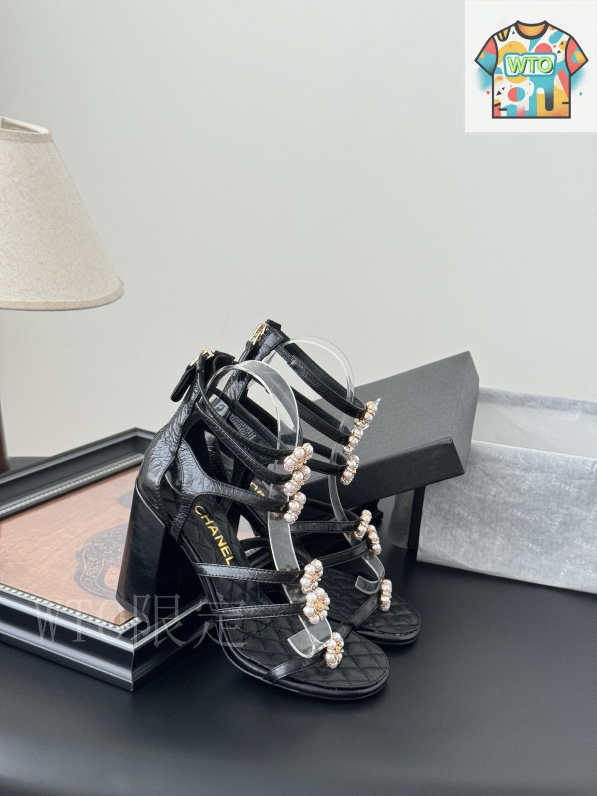 CHANEL サンダル 25P限定 25SS Chanel 25P 椿サンダル05-2 - メルカリ