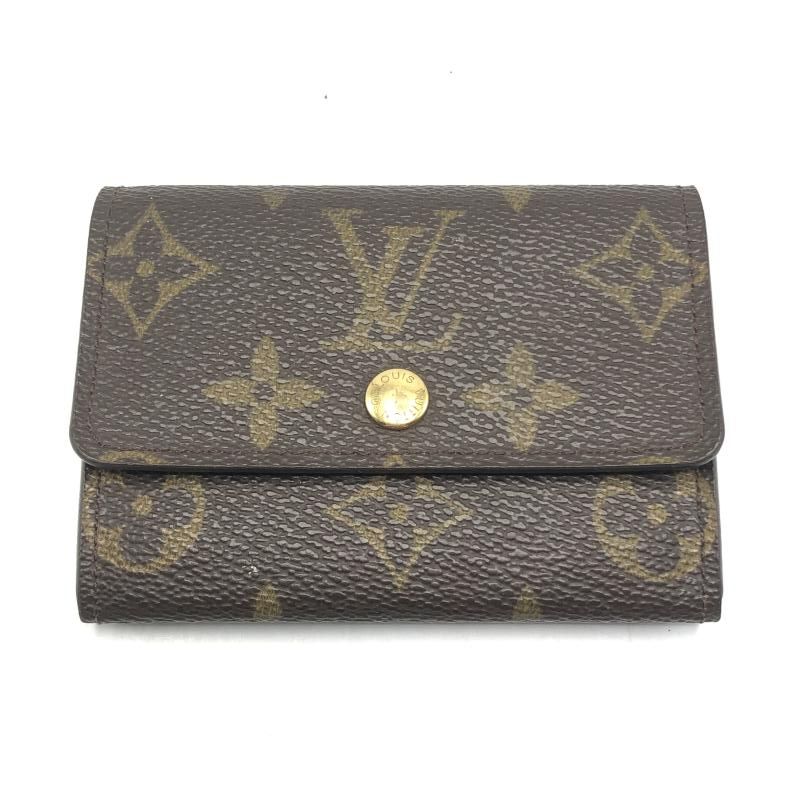 LOUIS VUITTON ポルト モネ プラ コインケース M61930 モノグラム ブラウン ルイ ヴィトン 10