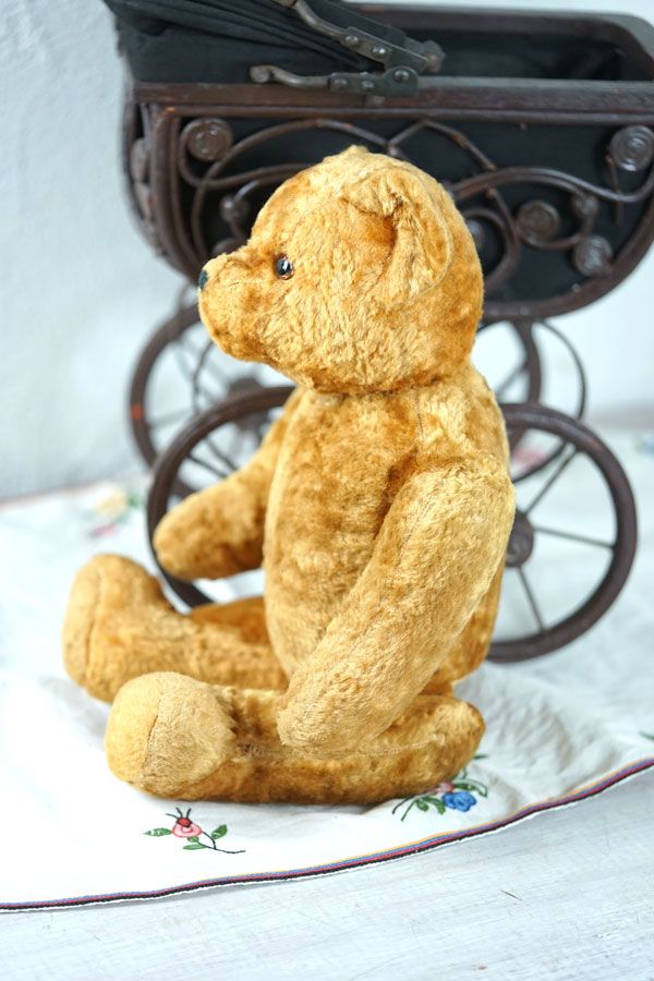 フランスのレーヨンファーのあどけない可愛さのベア42cm