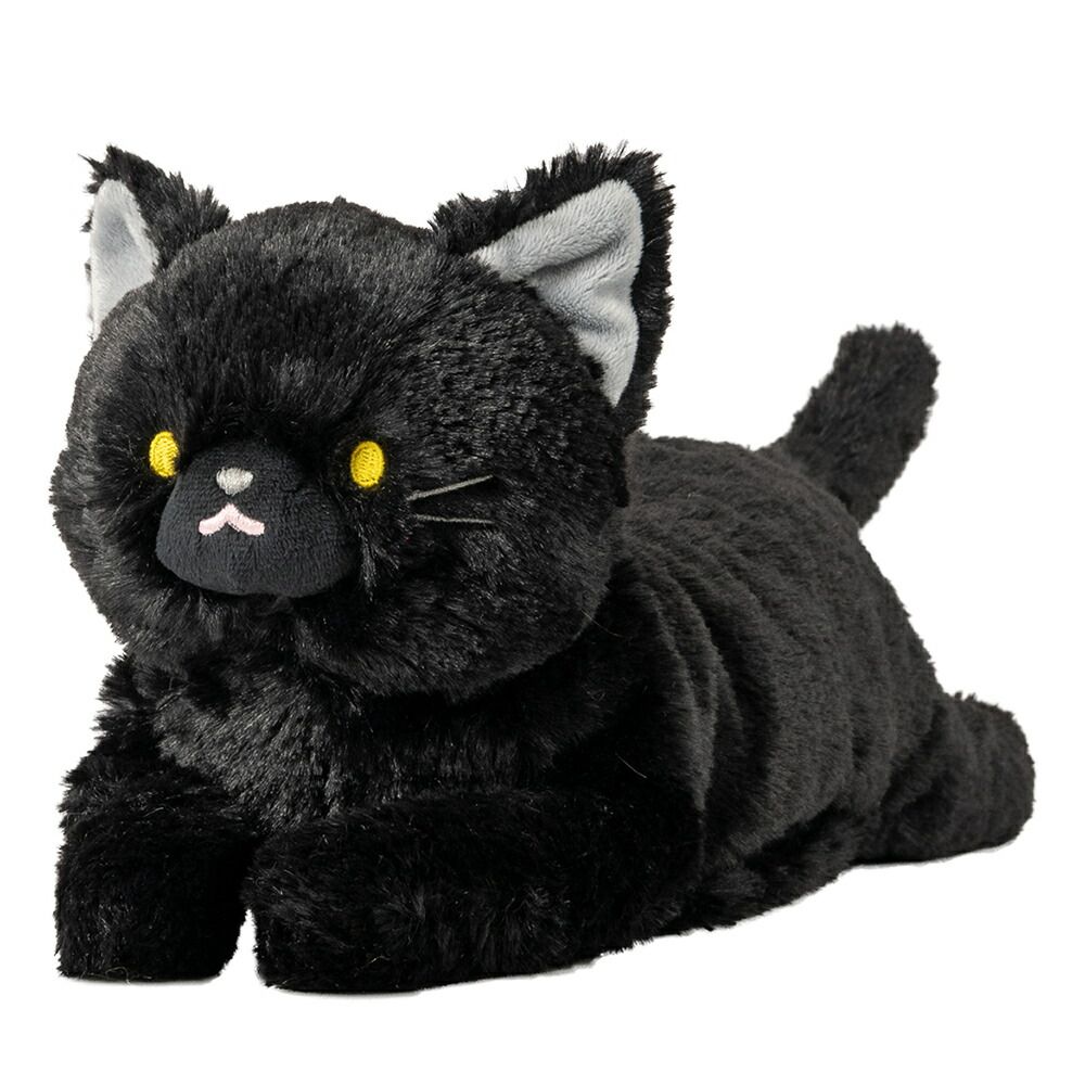 （まとめ買い）ナカバヤシ ほかほかペットぬいぐるみ カイロポケットつき クロネコ SNL-HP-C2 【×3セット】