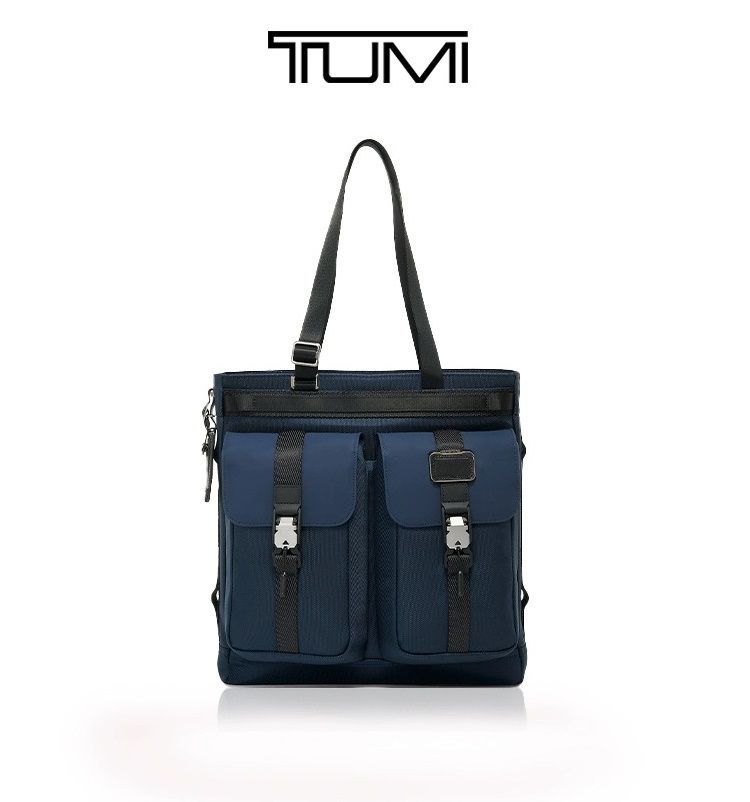 新品 TUMI トゥミ トートバッグ ビジネスバッグ ショルダーバッグ 2way 大容量 A4収納可 232765 ネイビー 通勤 出張 旅行 日常用  - メルカリ