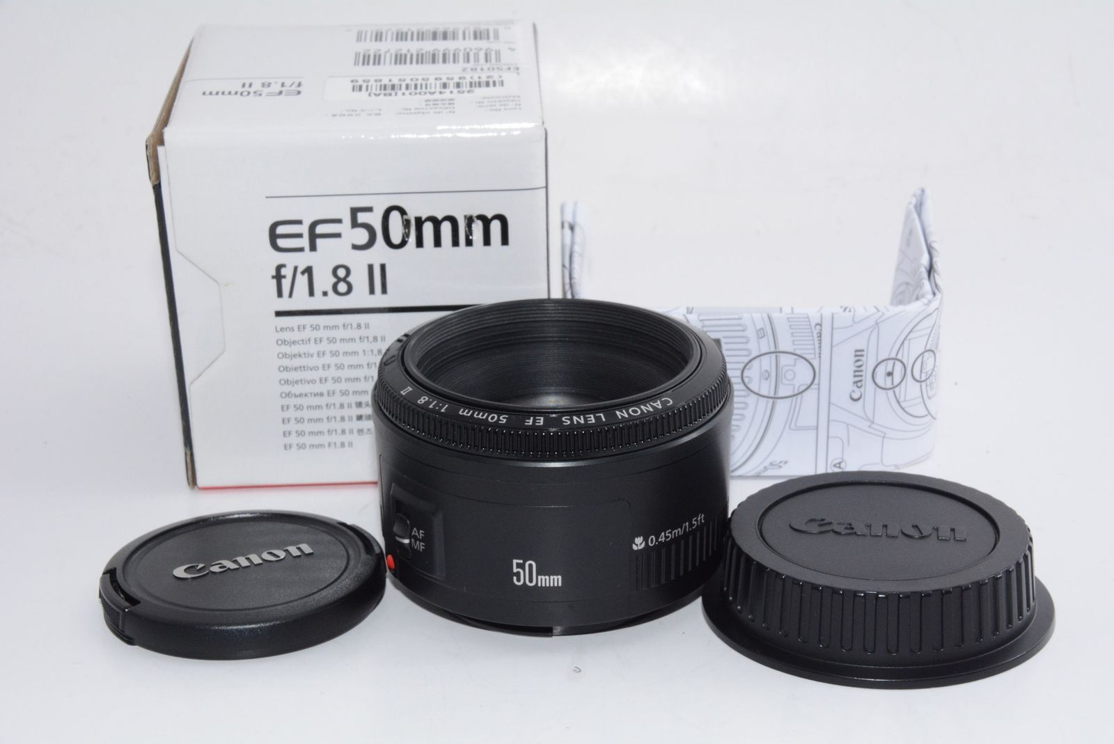 フルサイズ対応 キャノン 単焦点レンズ Canon EF50mm F1.8 II