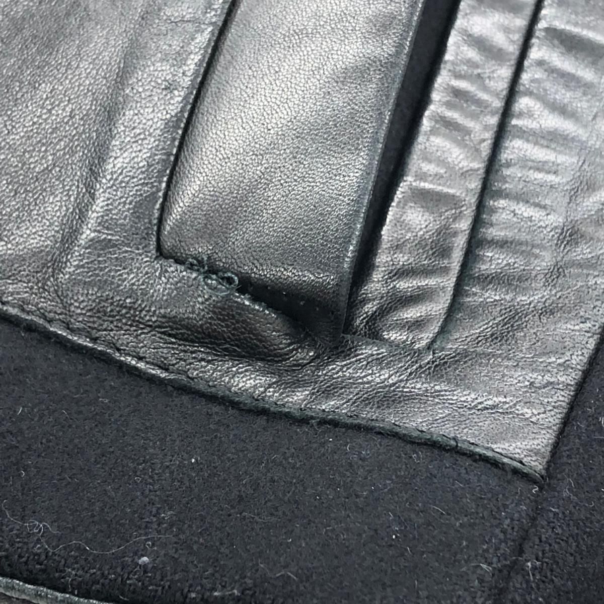 HELMUT LANG ヘルムートラング レザージャケット サイズ:P