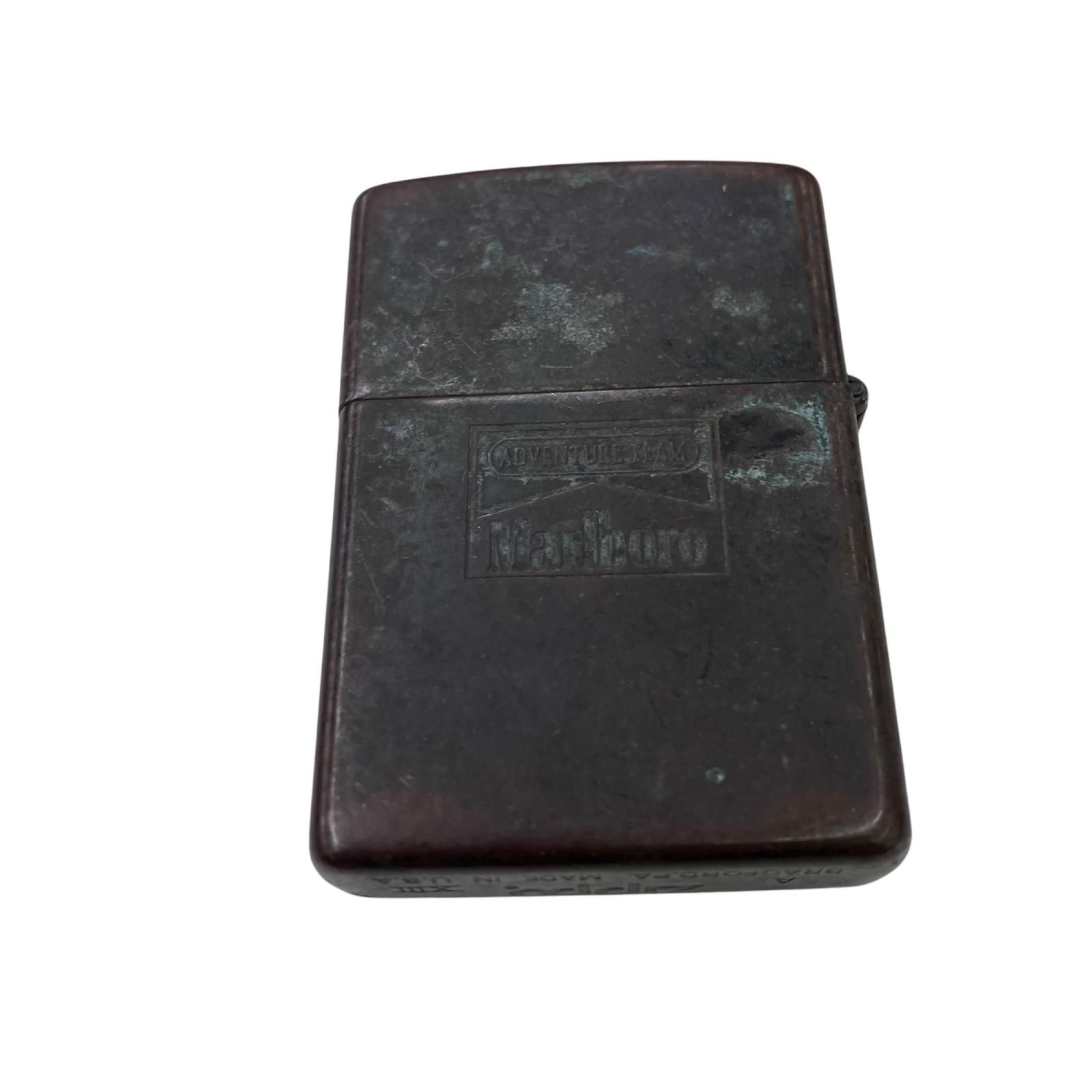 170590 現状品 Marlboro zippo マルボロ ジッポー コンパス ライター