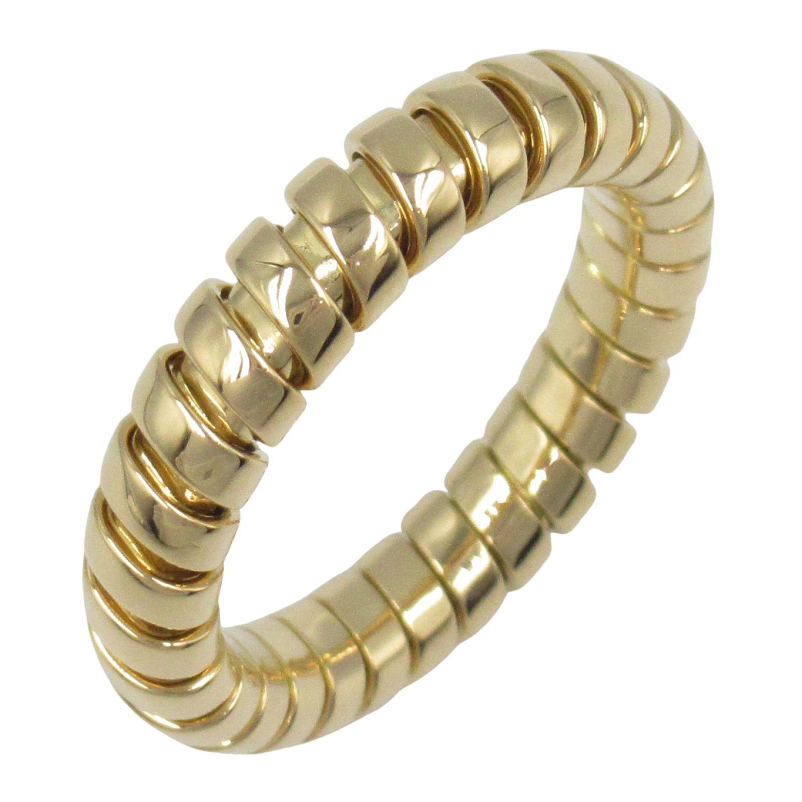 ブルガリ BVLGARI リング 指輪 トゥボガスリング K18 イエローゴールド トゥボガスリング ユニセックス Used A