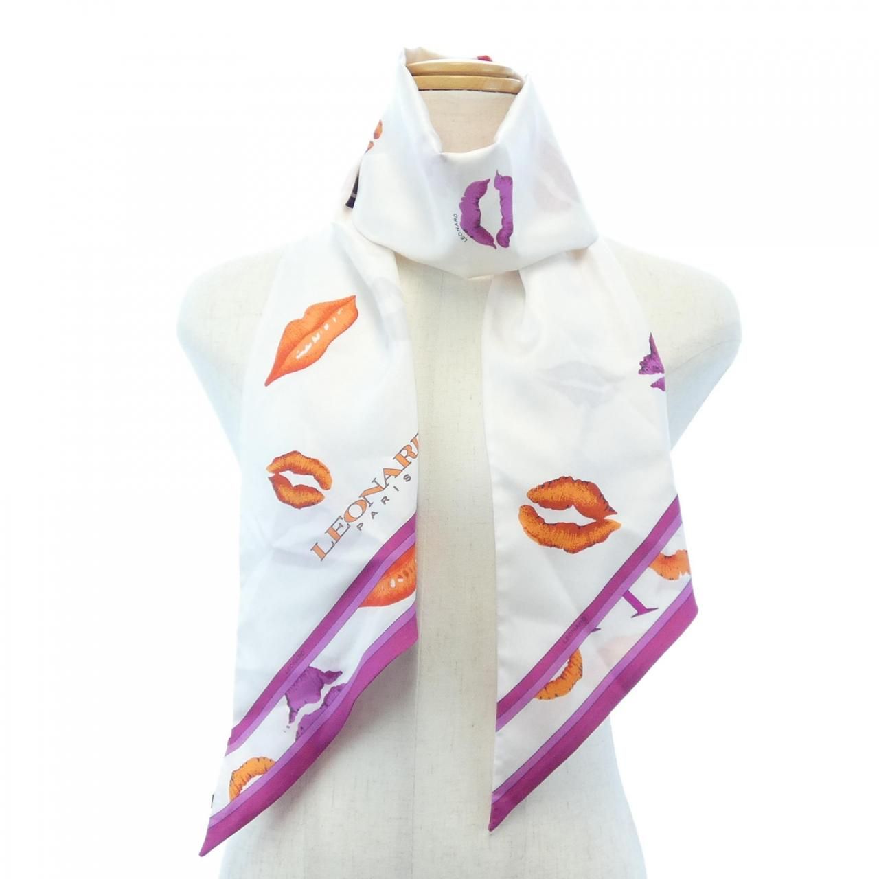 レオナール LEONARD SCARF マフラー 