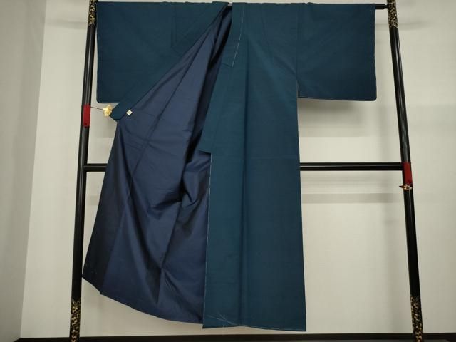 平和屋着物●男性　紬　色無地　褐返色　正絹　逸品　未使用　AAAY4723ck 平和屋着物○男性 紬 色無地 褐返色 正絹 逸品 未使用 AAAY4723ck