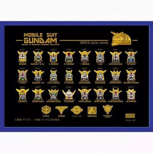 機動戦士ガンダム 30周年記念 ヒストリーピンバッジコレクション
