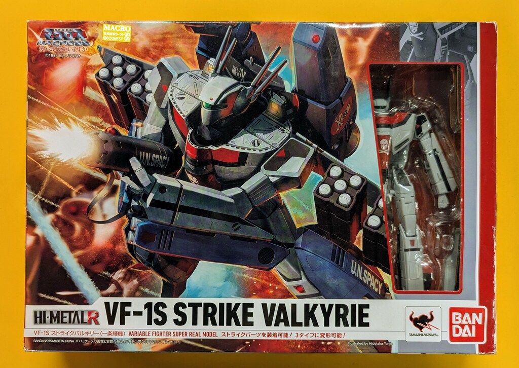 hi-l r VF-1S ストライクバルキリー 一条輝機 超時空要塞マクロス」より「HI-METAL R VF-1S スーパー