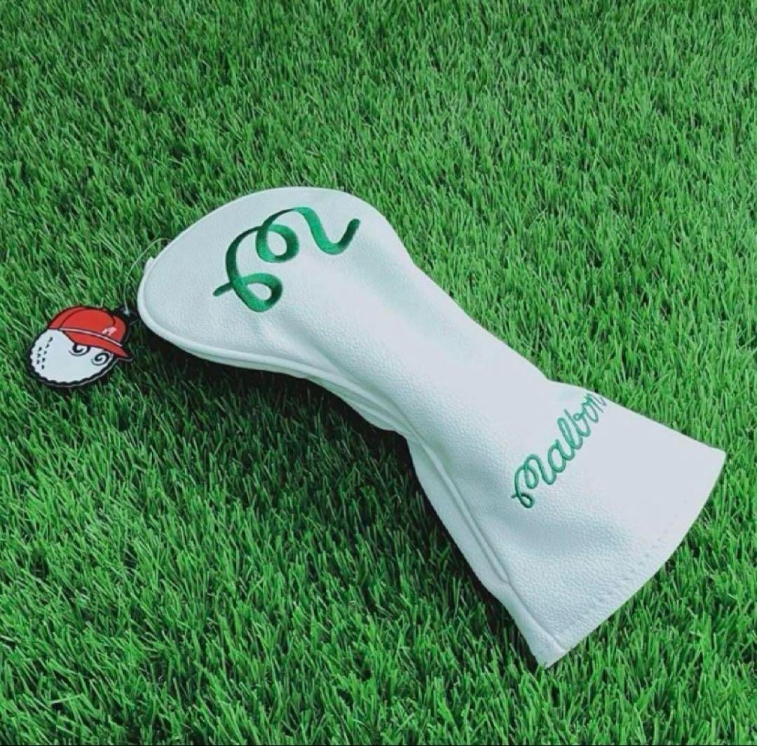 Malbon ゴルフヘッドカバー 4点セット 感溢れる刺繍デザイン モデル ドライバー フェアウェイ用 LLC-HASEGAWATOSO_COM