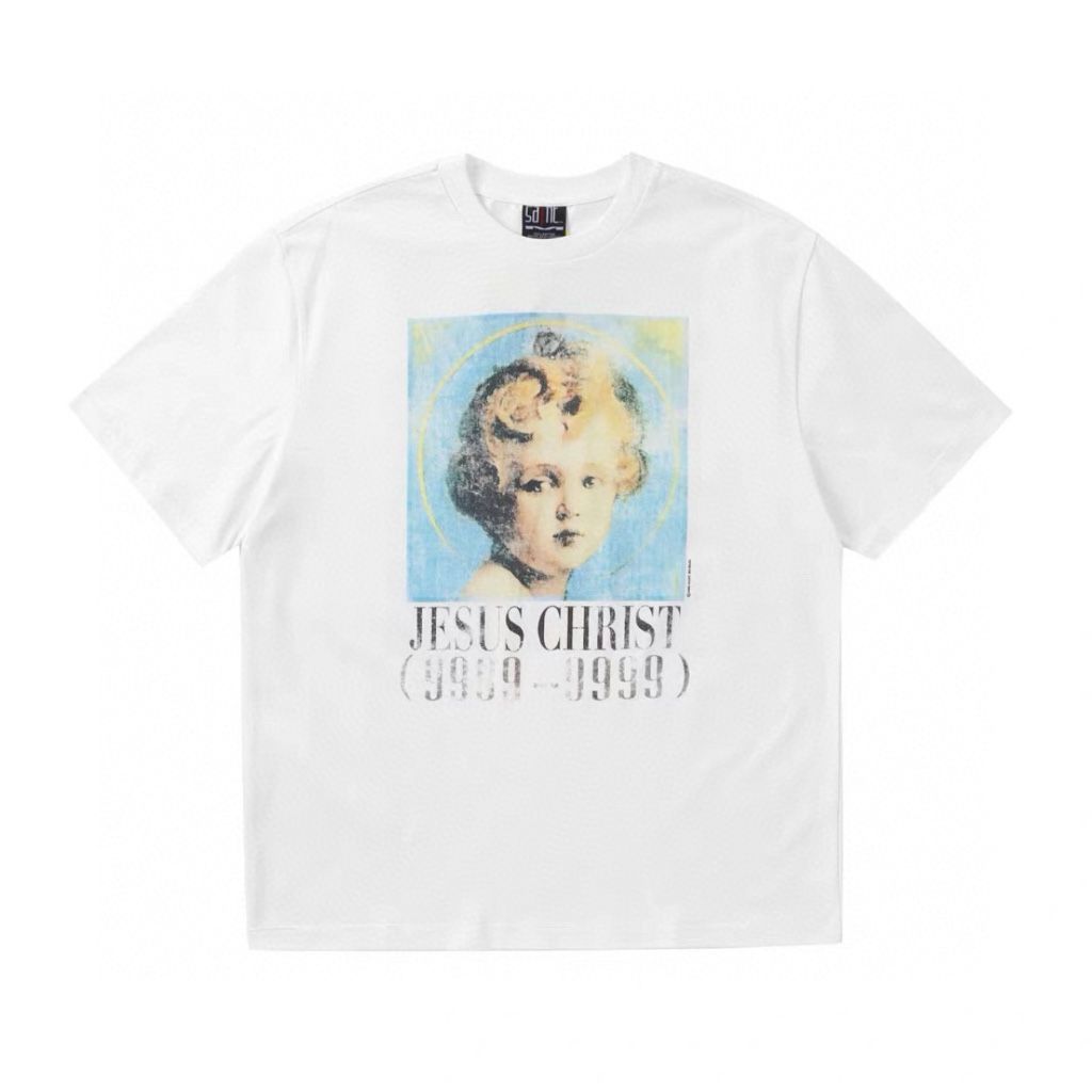 新品 Saint Michael   プリントTシャツ 男女兼用5