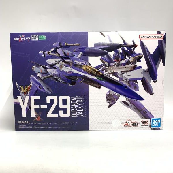  【中古】未開封(箱イタミ）DX超合金 YF-29 デュランダルバルキリー(マクシミリアン・ジーナス機) フルセットパック 「劇場版マクロスΔ 絶対LIVE!!!!!!」[18] その他
