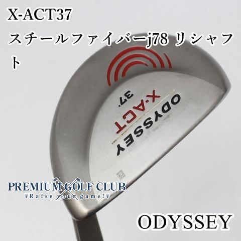 【中古】[Cランク] ウェッジ オデッセイ チッパー　X-ACT37　スチールファイバーj78 リシャフト [8164]