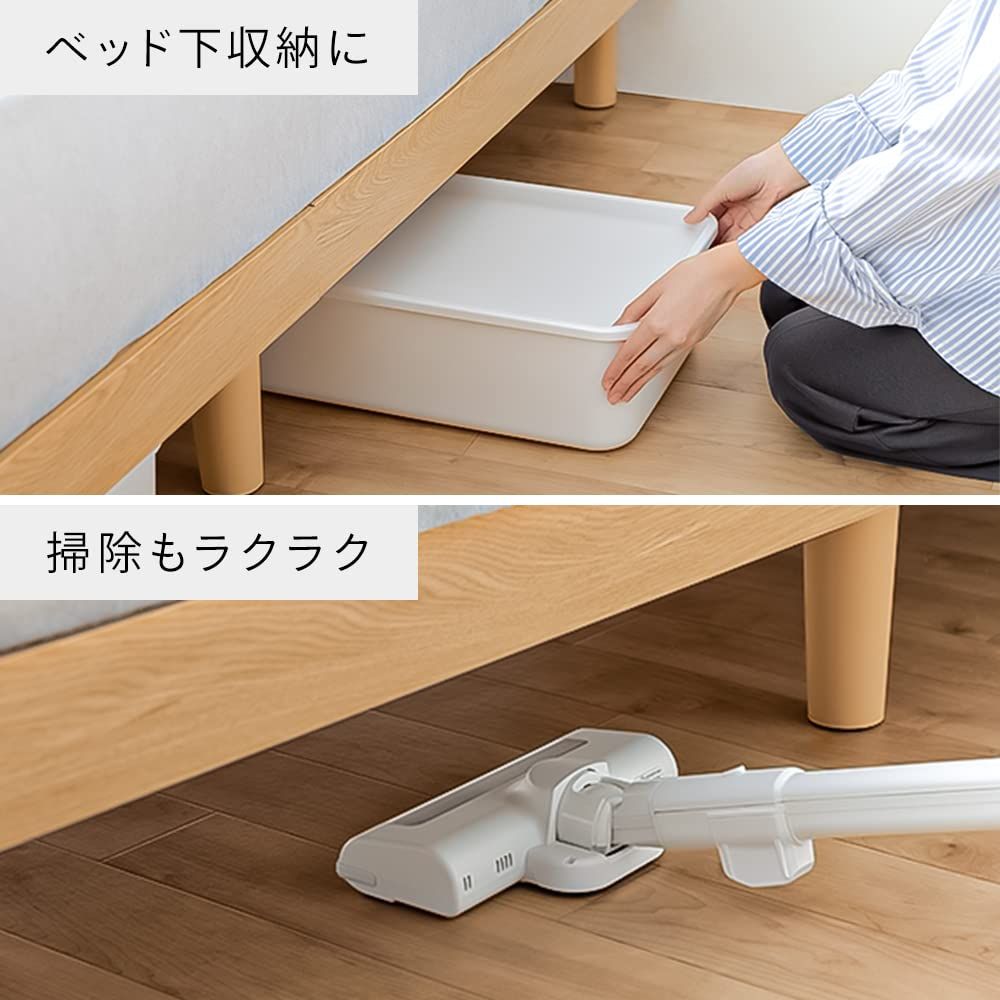 アイリスオーヤマ ベッド 【ベッドフレームのみ】 ダブル すのこベッド 
