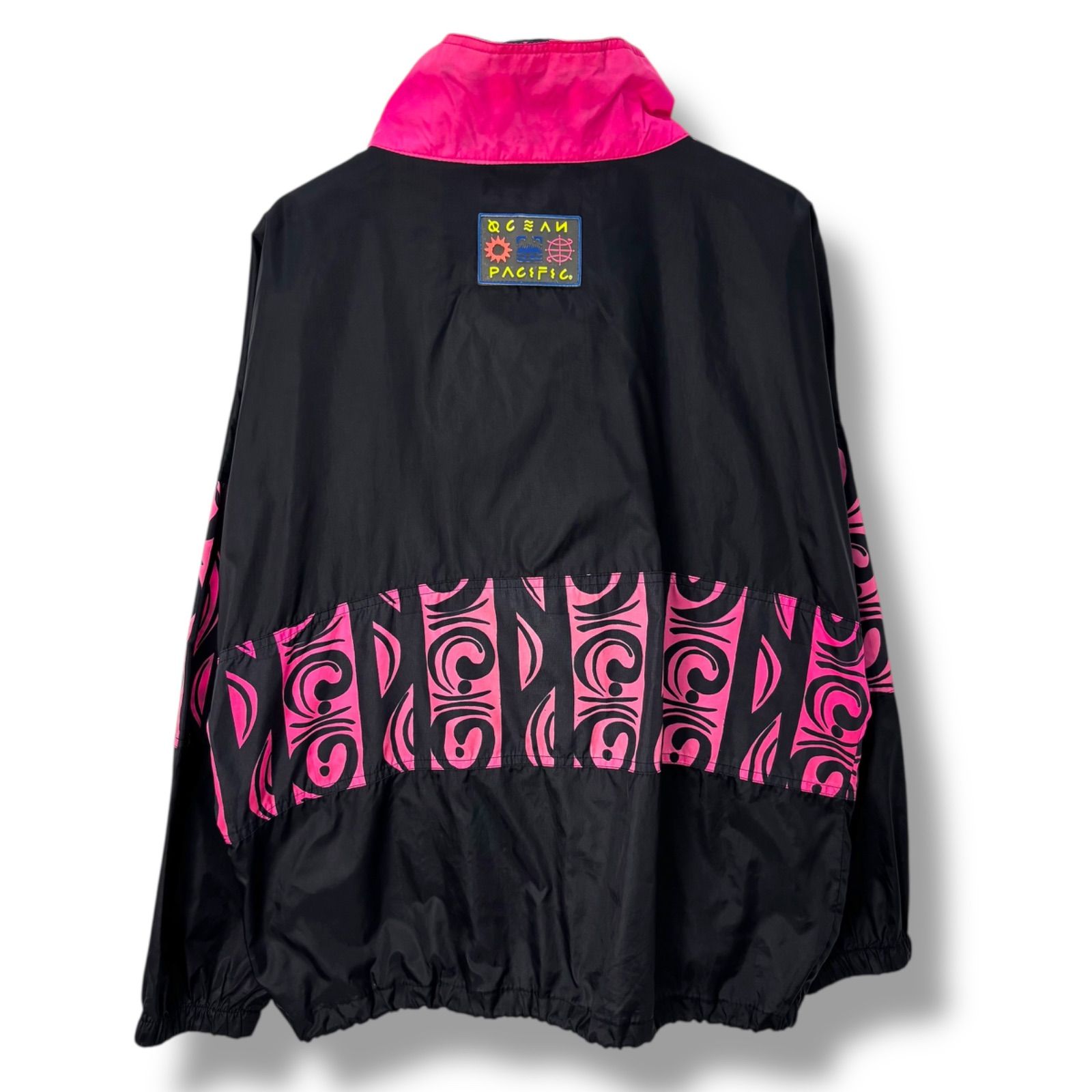 90s Ocean Pacific Patterned Pullover Nylon Jacket 90年代 