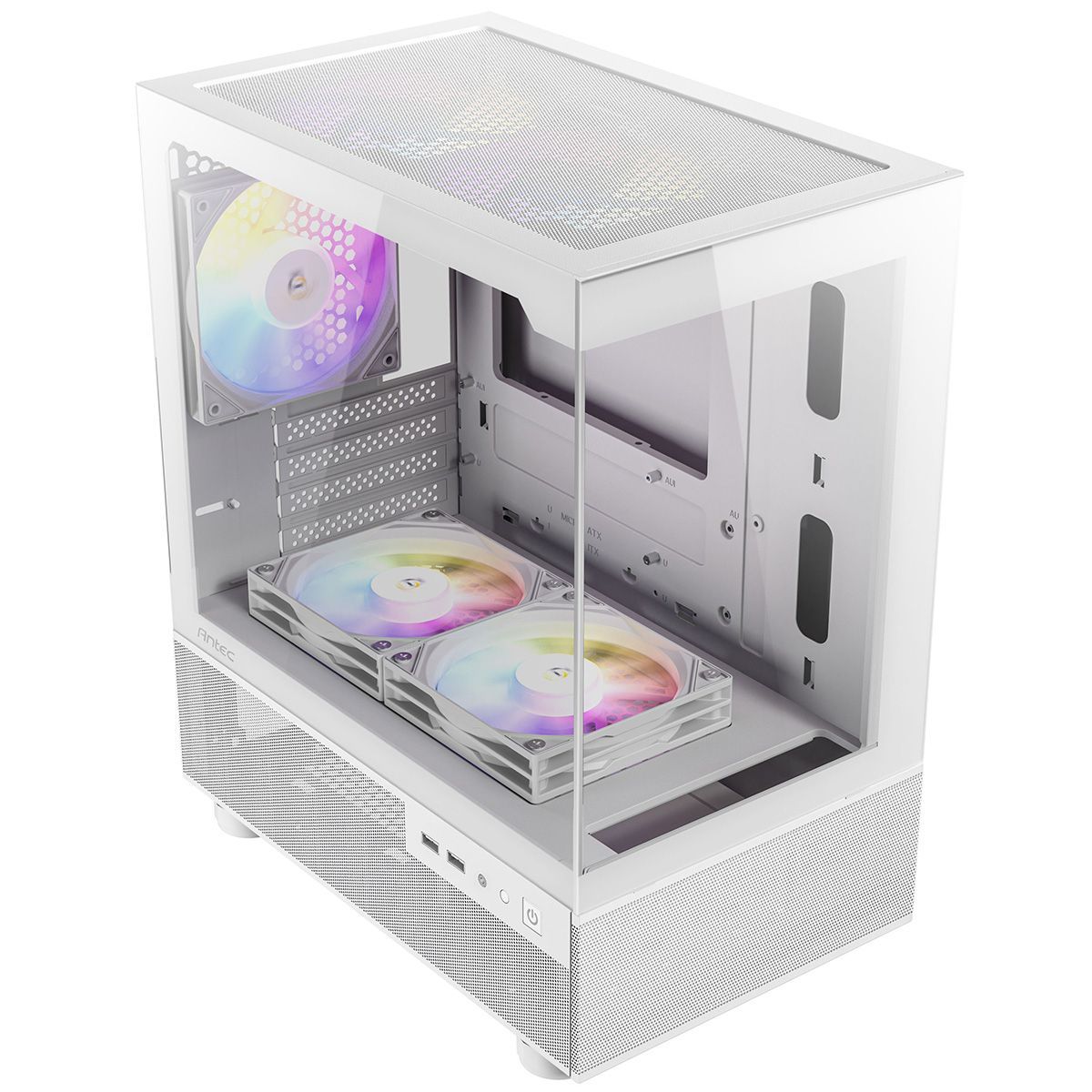 ゲーミングPC i7-4770 RX570 メモリ16GB SSD1TB 白 新品】【1年保証】 RTX5070 Ryzen 7 5700X メモリ 16GB SSD 1TB