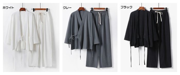 上下セット 即 OK 綿麻風 夏 メンズ セットアップ Vネック パジャマ ルームウェア 大きいサイズ ゆったり 夏祭り お祭り 花火大会 薄い 通気性 無地 柔らかい カジュアル おしゃれ 部屋着 敬老の日 zhishihy 15