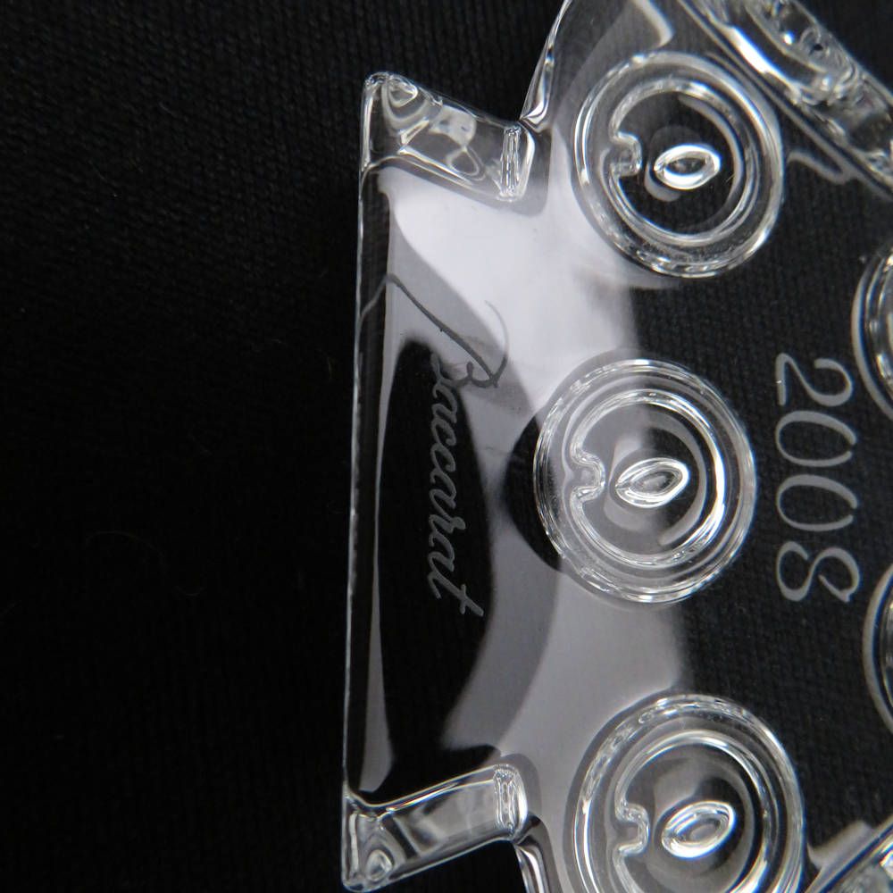 美品 Baccarat バカラ ノエル 2008年 クリスマスオーナメント 1