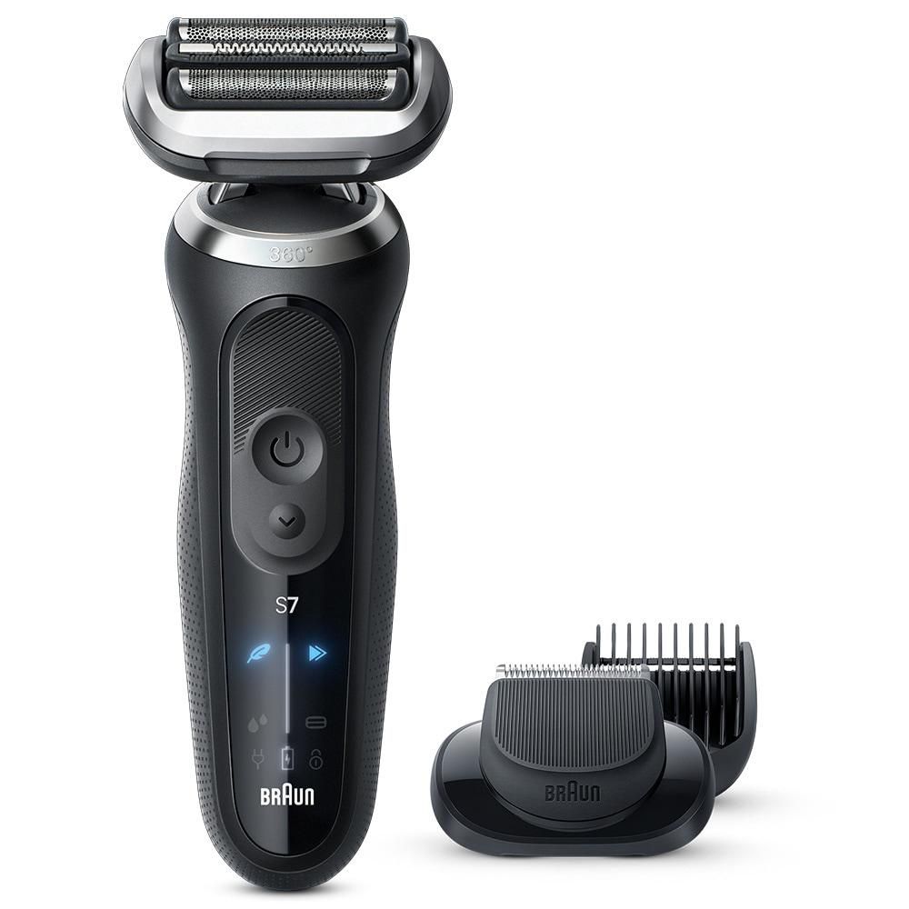 5営業日で発送 ブラウン BRAUN ブラウン 72-N1500s シリーズ7 メンズシェーバー 単体モデル ヒゲトリマー ブラック 72N1500S