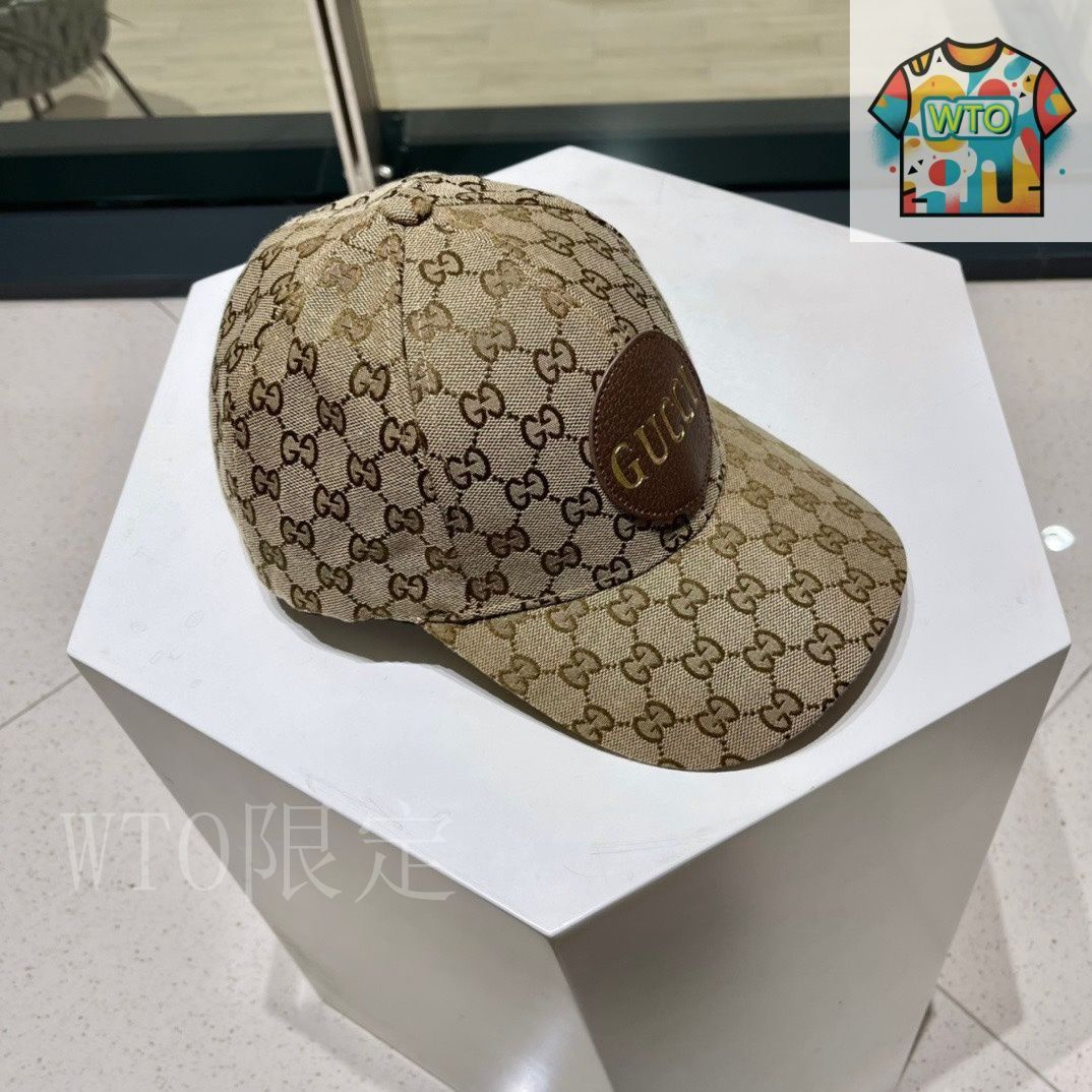 今日特価】GUCCI グッチ 2023 刺繍ベースボールキャップ-3