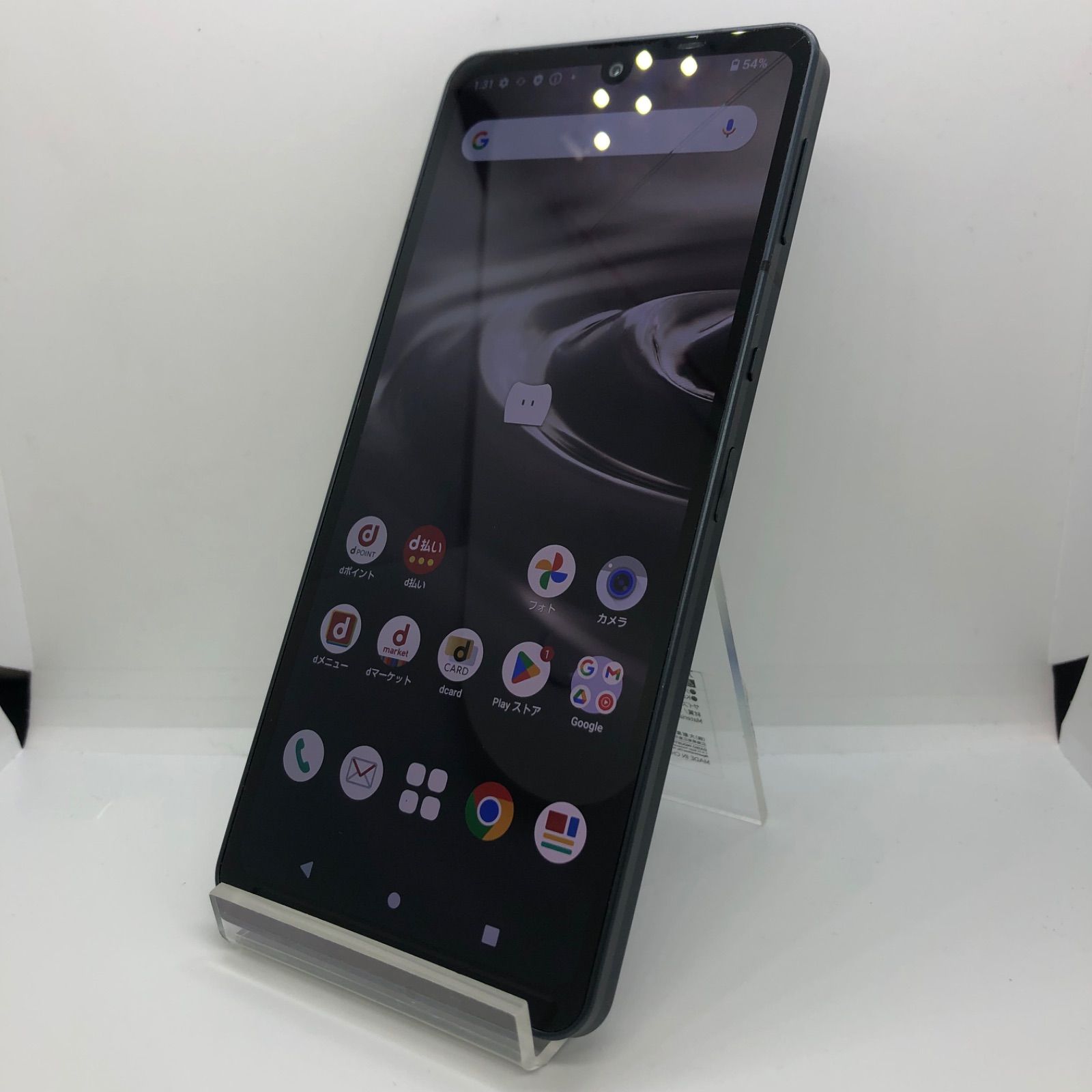 中古】SHARP(シャープ) AQUOS sense6 64GB ブラック SH-54B docomo SIM