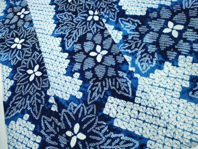 浴衣 有松鳴海絞り