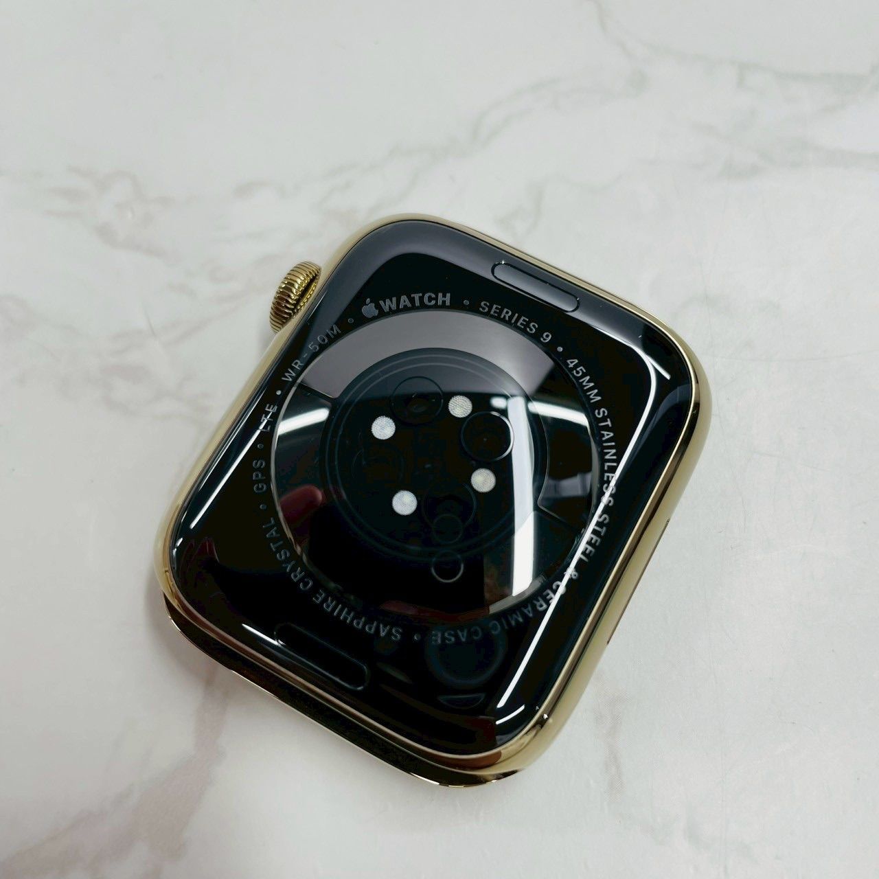 ゴールドステンレススチールケース 45mm