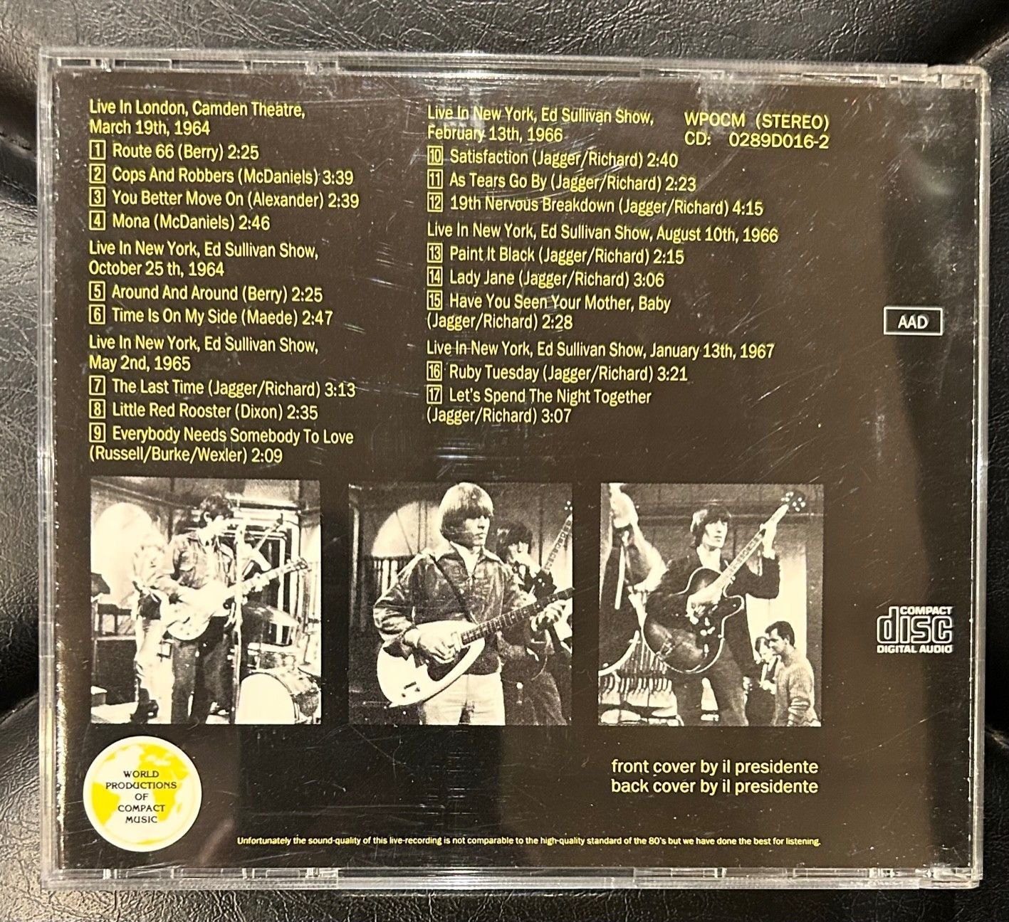 輸入盤CD】Rolling Stones 「Cops And Robbers」 ローリング