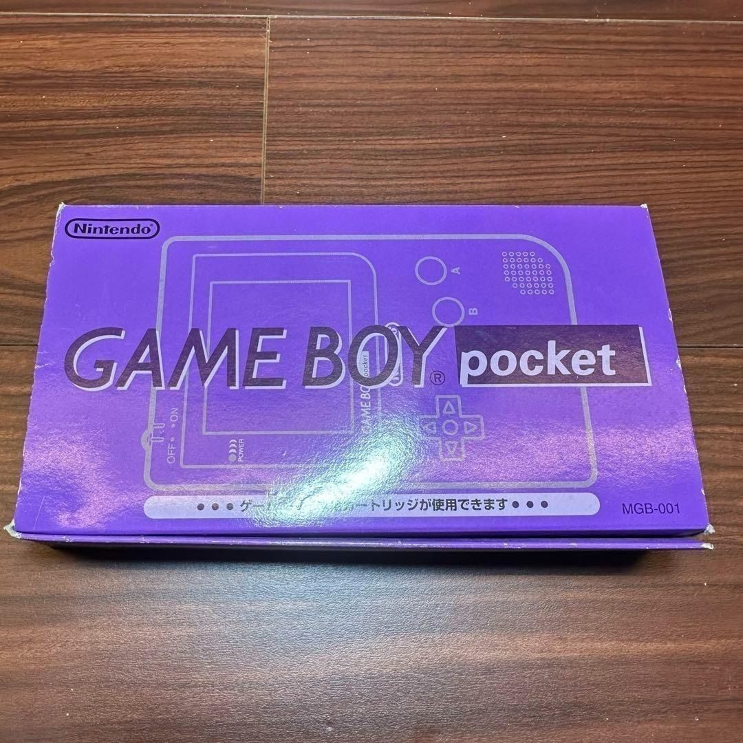 ゲームボーイポケット クリアパープル 本体 2080