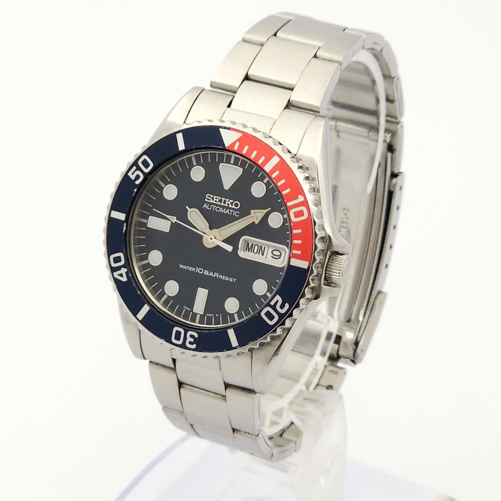 セイコー　SEIKO 自動巻き 7S26-0050 ペプシカラー Yahoo!オークション - SEIKO セイコー ダイバー 7S26-0050