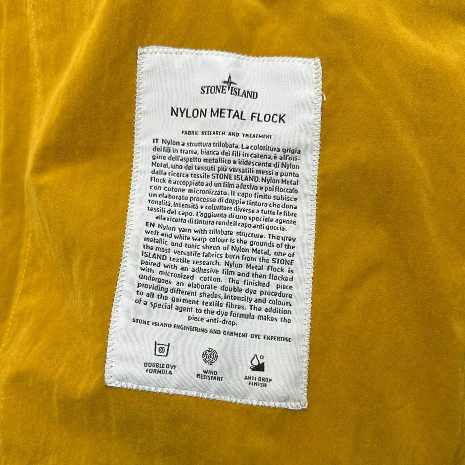 STONE ISLAND(ストーンアイランド) 2017 Orange Nylon Metal