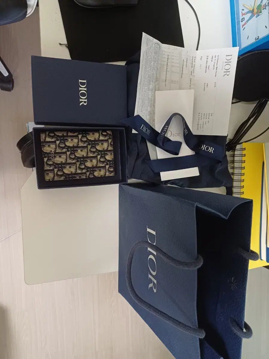 Dior ディオール オブリーク 2 シングルウォレット