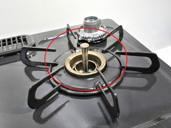 中古品】 パロマ Paloma ガスコンロ 都市ガス 右強火力 水無片面焼