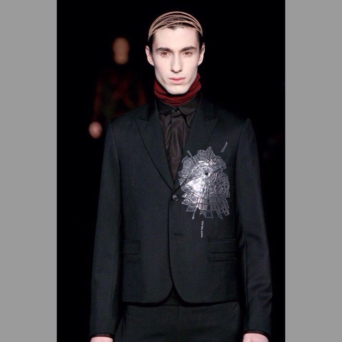 Dior Homme / by Kris Van Assche 2008AW Broken Glass Blazer - メルカリ