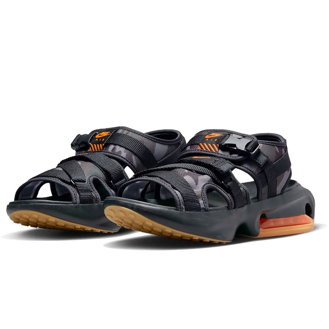 ナイキ エア マックス ソル AIR MAX SOL ブラック|ガムライトブラウン|カーゴカーキ|ビビッドオレンジ FJ5446-010 日本 正規品 24.0cm ブラック|ガムライトブラウン|カーゴカーキ|ビビッドオレンジ 24.0 cm